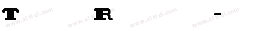 Twent Regular字体转换